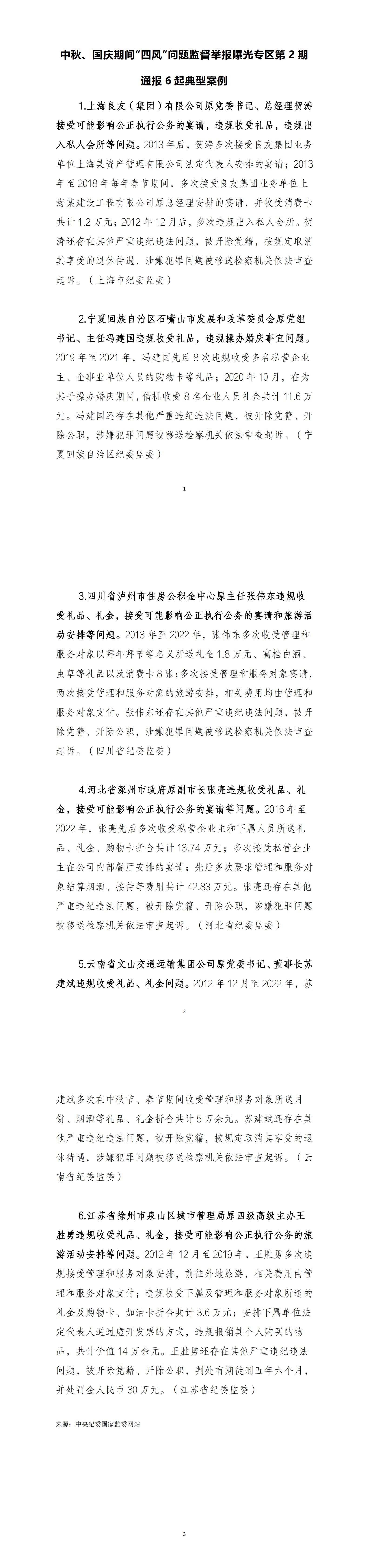 中秋、国庆期间“四风”问题监督举报曝光专区第2期通报6起典型案例_00.jpg